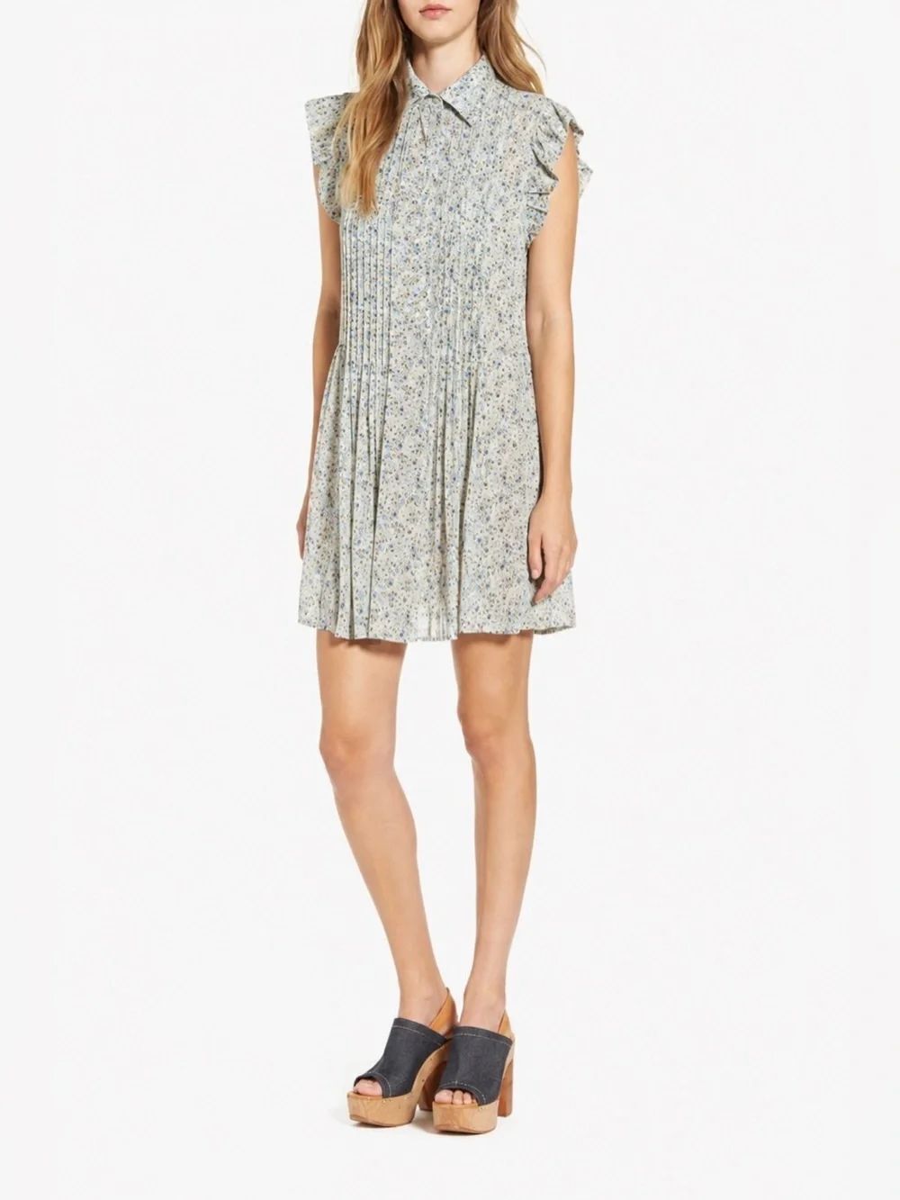 Nordstrom WAYF ditsy floral shirt dress NWT Size Large